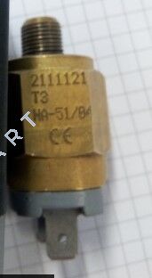  Pressure switch 1-10 bar NBR 42V NO Faston G1/8 - SUCO  Реле тиску