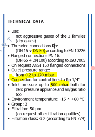 AG/RC DN50 (AG50)  Регулятор тиску рівного