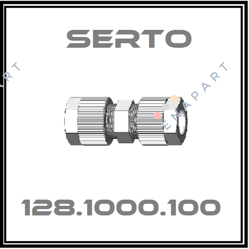 128.1000.100 PVDF, прямий фітінг